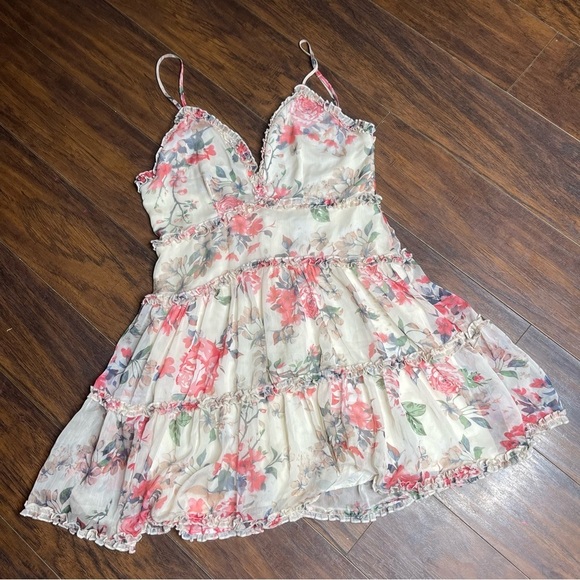 Windsor Spring Has Sprung Chiffon Skater Dress - Picture 4 of 9